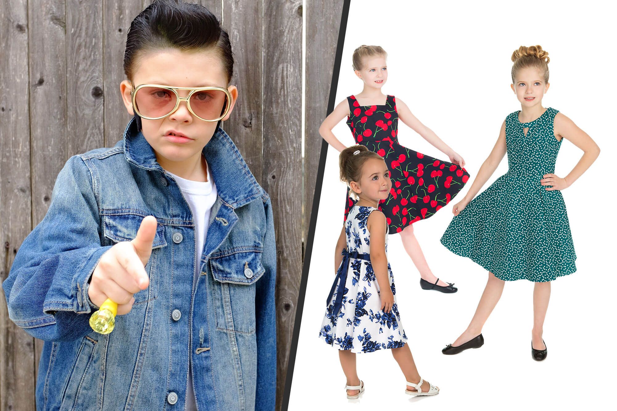 Kindermode im Stil der 40er, 50er & 60er Jahre - Rockabillyshop in Hamburg